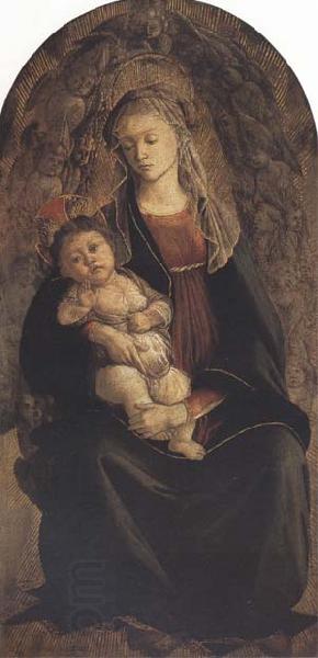 Sandro Botticelli Madonna and Child in Glory with Cherubim China oil painting art